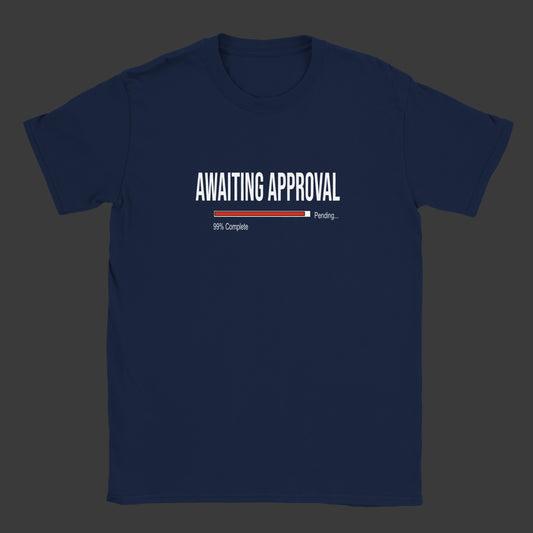 Awaiting Approval (Red Bar)