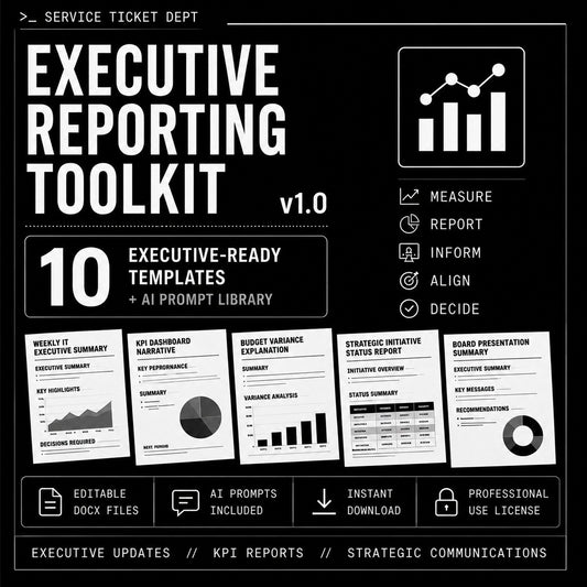 Executive Reporting Toolkit v1.0