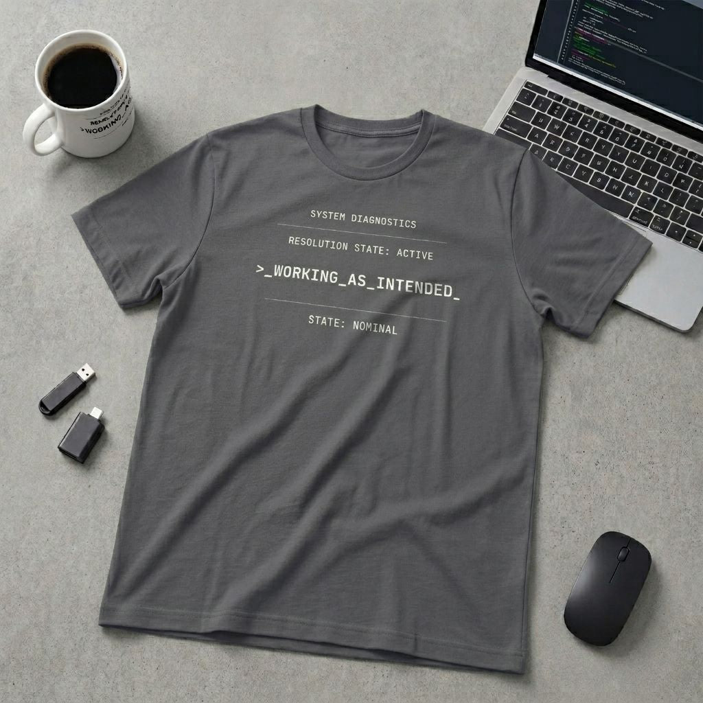 Working As Intended | T-Shirt