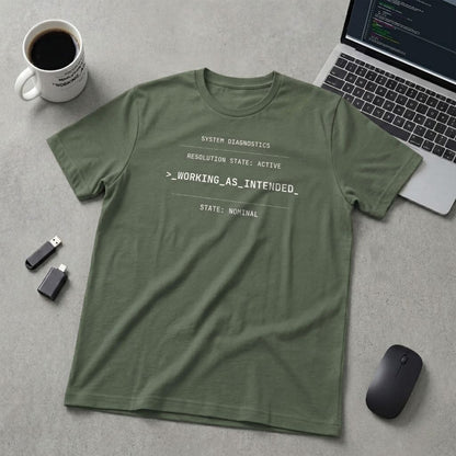 Working As Intended | T-Shirt