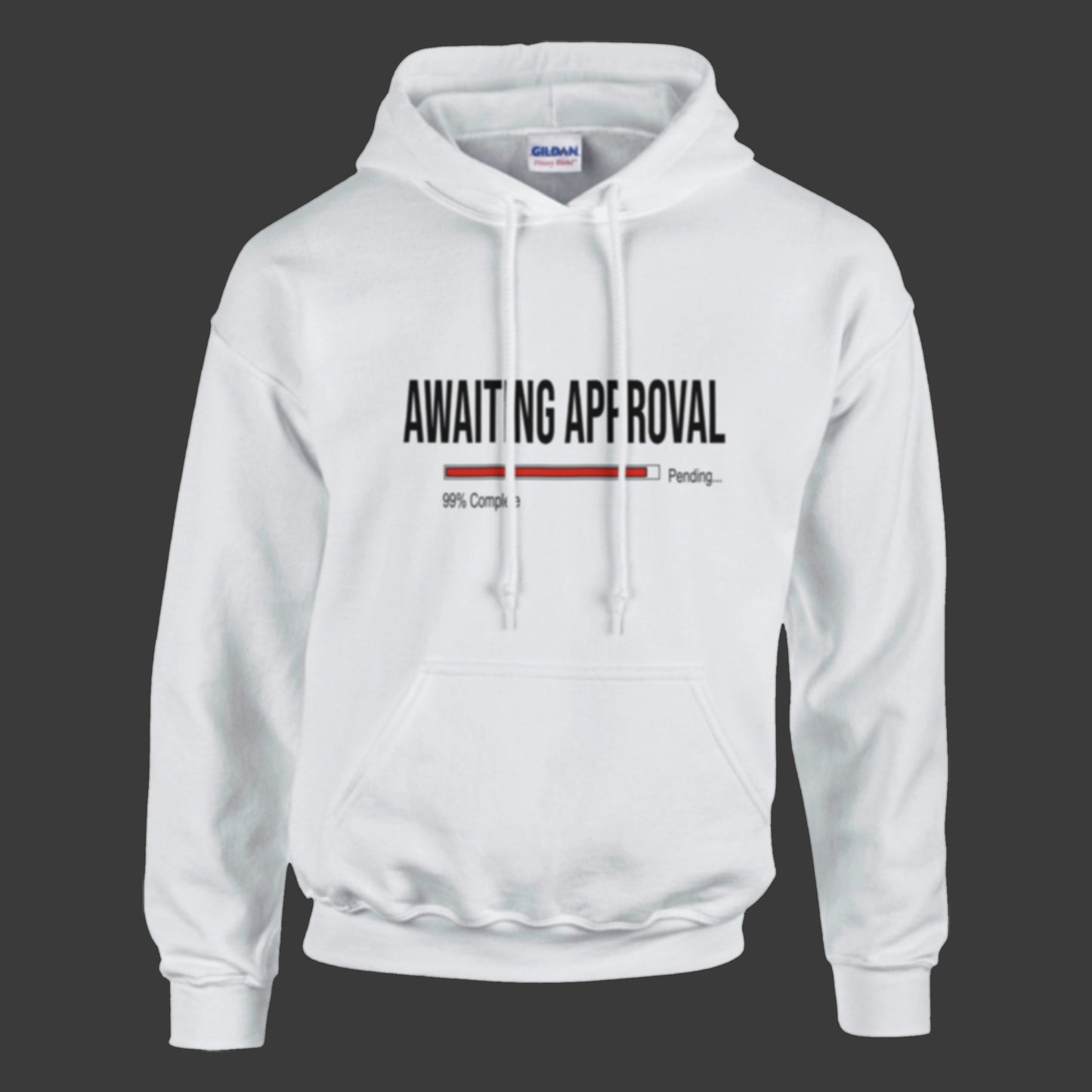 Awaiting Approval (Red Bar)