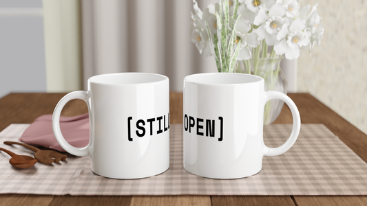 Still Open | Desk Mug