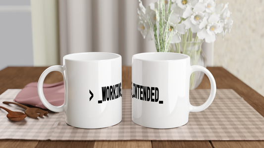 Working As Intended | Desk Mug